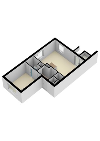 Floorplan - Graetheide 71, 6121 RM Born